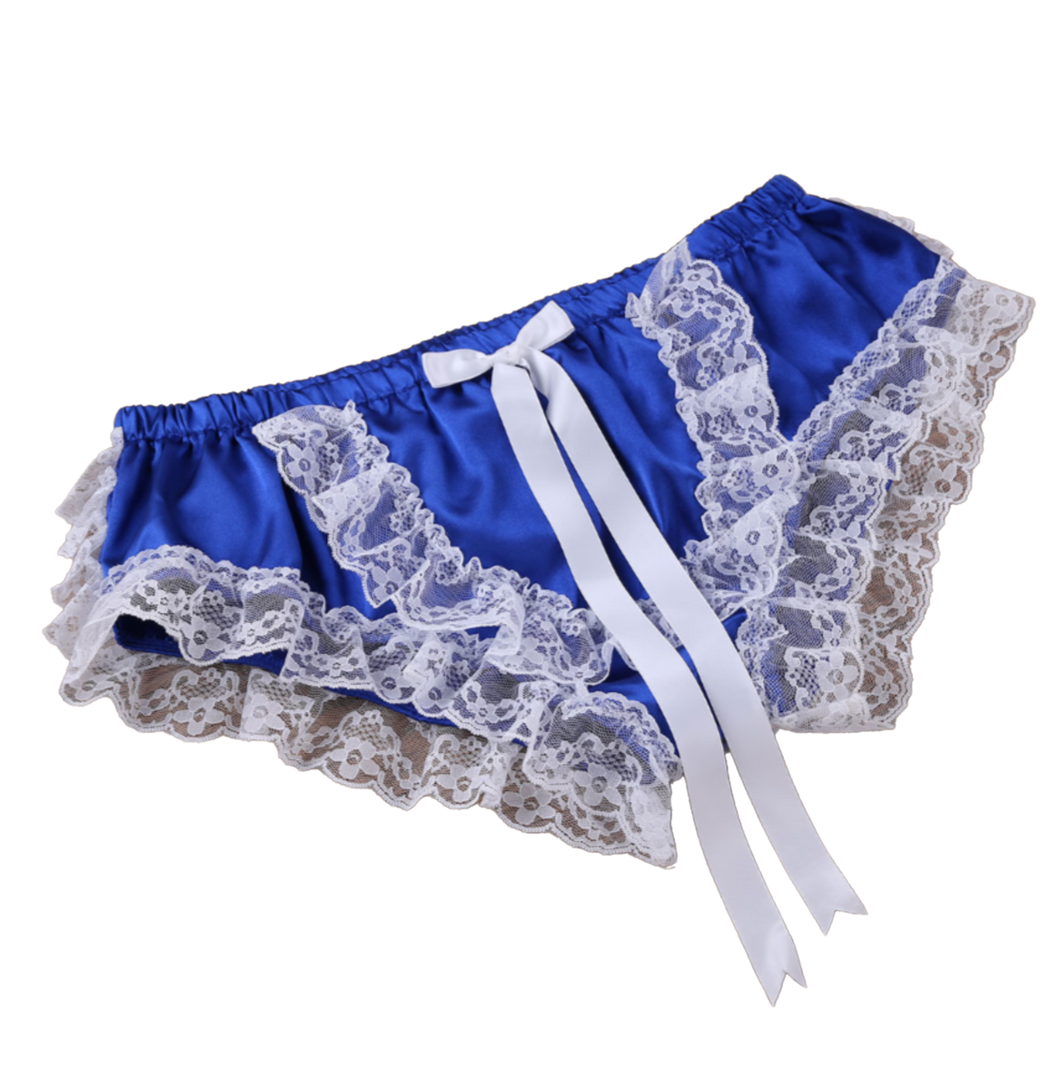 Satin Ruffle Lace Panties House Of Chastity