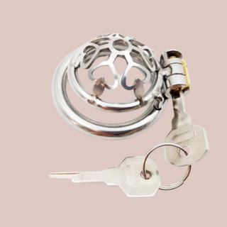 Cage Of Hearts Chastity Cage