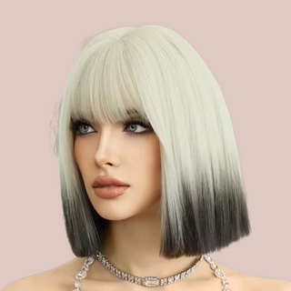 HOC61043 Soft Long Bob Wig