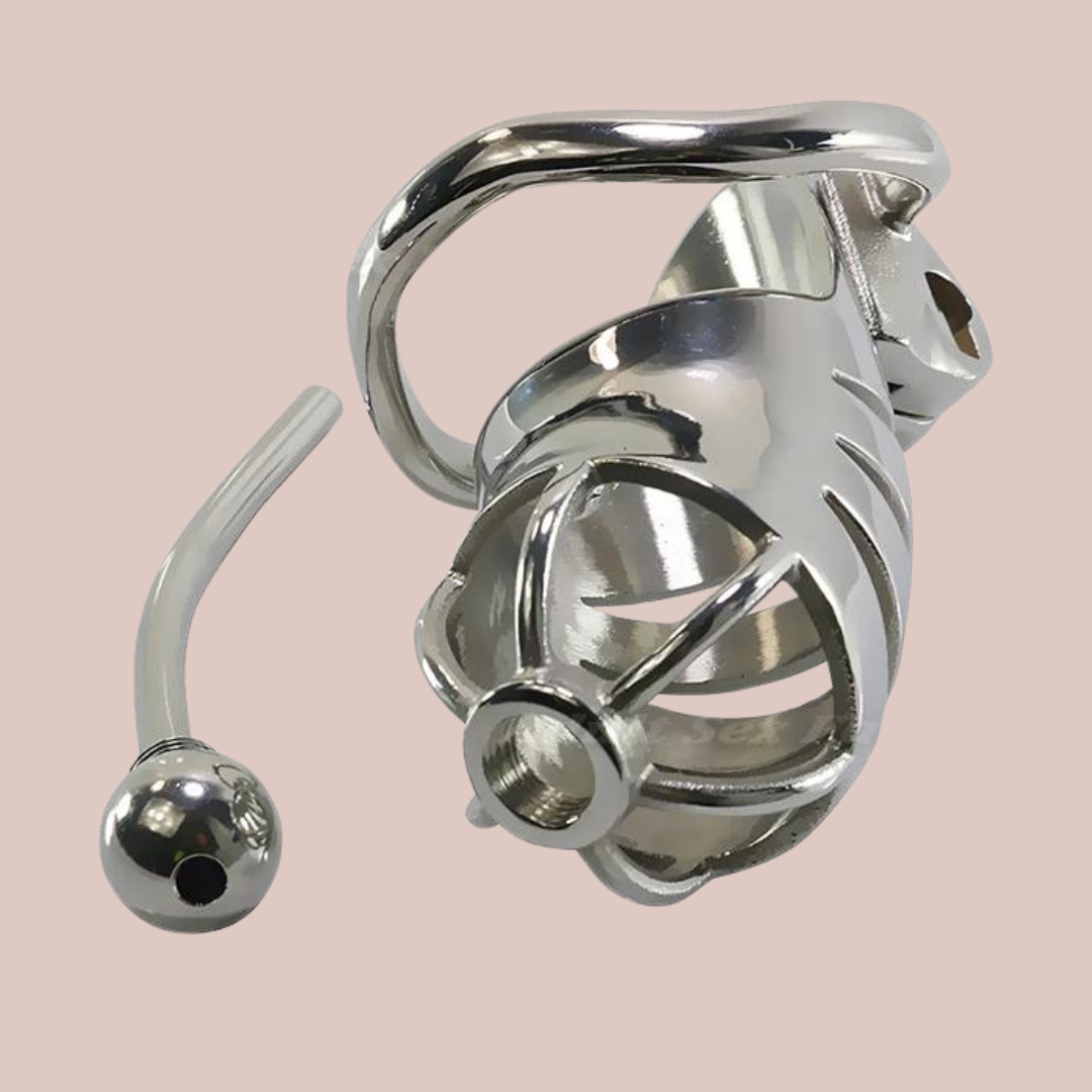 The JJ Metal Chastity Device – House of Chastity