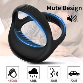 Vibrating Cock Ring With Remote or App Control